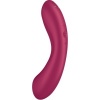 Satisfyer Curvy Trinity 1 Air Pulse Vibrator Red