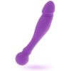 Intense Silicone Dual Stimulator, Lilac, 18cm