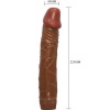 Baile Bob Realistic Vibrator 22.5 CM Mulatto