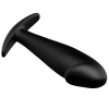 Silicone Anal Plug Penis Form And 12 Vibration Modes Black