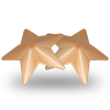 Coquette Chic Desire Nipple Covers Gold Stars