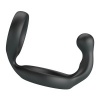CRAZY BULL - Florian Double Cock And Ball Ring Black