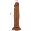 Pretty Love Keon Realistic Dildo 21cm Brown