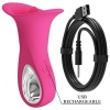 Pretty Love Clyde Oral Vibrator Tongue 12 Mode Pink