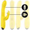 Intense Toky Multifunction Vibrator Yellow
