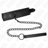 Neoprene Bondage Collar Model 2 With Belt 78 CM Adjustable 37.5 X 49.5