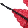 Subblime 953898 Silk Lace Nightgown + Panties Red S/M