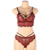 Subblime Two-Piece Lace Top & Thong S/M