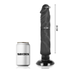 Basecock Realistic Vibrator Black 20 cm