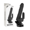 Basecock Realistic Vibrator Black 18.5 cm