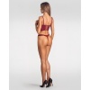 Afbeelding van Obsessive - Redya Corset en String - Rood