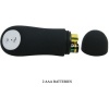 Silicone Anal Plug Penis Form And 12 Vibration Modes Black