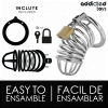 Addicted Toys Locked Iron Cell Metal Penis Cage 4cm Size S