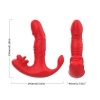 Armony Anal Vibrator Panty C and G-Spot Remote Control Red