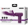 Pretty Love DJ Scholar Massager 5 Settings Purple