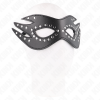 Kink Leatherette Eye Mask with Rivets 26 x 9.5 cm