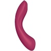 Satisfyer Curvy Trinity 1 Air Pulse Vibrator Red