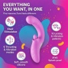 Afbeelding van Good Vibes Only - Thrusting Tong Vibrator - Roze