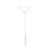 Bijoux Magnifique Metal Necklace Golden Fringes