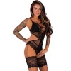 Livco Corsetti Fashion Hawain Body Black
