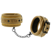 Fetish Submissive Vegan Leather Ankle Cuffs