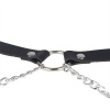Subblime Leather Belt Harness Black