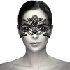 Coquette Chic Desire Lace Eye Mask Black