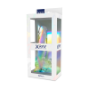 X Ray Clear Dildo With Balls 18.5 CM