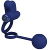 Pretty Love Remington Double Ring with Plug Blue