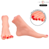 Intense Deep Touch Gabbie Foot-Shaped Masturbator Two-Piece