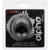 CalExotics Alpha Scrotum Stretching Ring Black