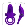 Pretty Love Purple Vibrating Penis Ring