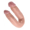 King Cock U-Shaped Double Trouble, 13.9 cm