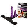 Baile Lilac Double Penetration Harness 17cm