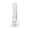 Afbeelding van Jelly Dildo met ballen - 17 cm