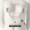 Coquette Chic Desire - Fantasy Metal Nipple Clips With Chain