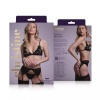 Afbeelding van Christine - Axelle 3-delig Set - Open Kruis & Cups Zwart