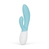 LELO INA Twist Rabbit Vibrator Blue