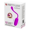Pretty Love Julius Waterproof Vibrating Egg Purple