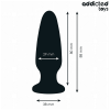 Addicted Toys Anal Plug with Jewel Silicone S 8.8CM