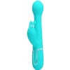 Pretty Love Dejon Rabbit Vibrator 3-in-1 Aqua Green