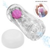 Pretty Love 360º Textured Masturbation Cup Clear