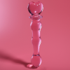 Nebula Series Model 21 Pink Glass Dildo 20.5cm