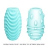 Pretty Love Turquoise Double-Sided Masturbator Egg
