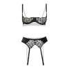 Afbeelding van Christine - 3-Delige BH set Gush - Zwart