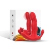 Armony Anal Vibrator Panty C and G-Spot Remote Control Red