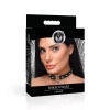 Afbeelding van XR Brands - Spiked Heart Choker - Zwart