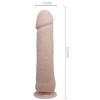 Baile Big Realistic Dildo Natural Vibration 26 cm
