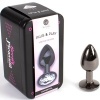 Gunmetal Butt Plug Small Size 7 cm