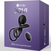 Snail Vibe Jovi Couples Ring Remote Control Black